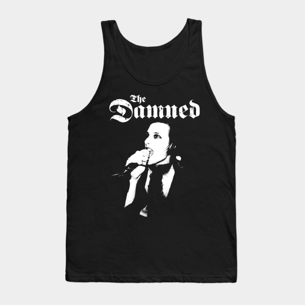 The Damned retro Tank Top by Miamia Simawa